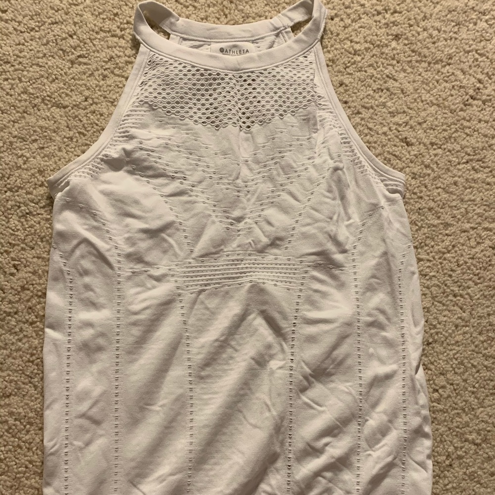 White tank top